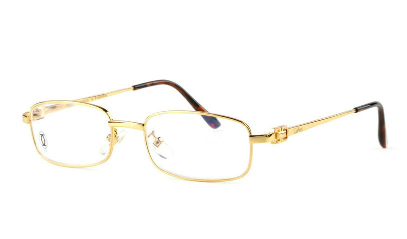 Wholesale Replica Cartier Full Rim Metal Eyeglasses Frame for Sale-023