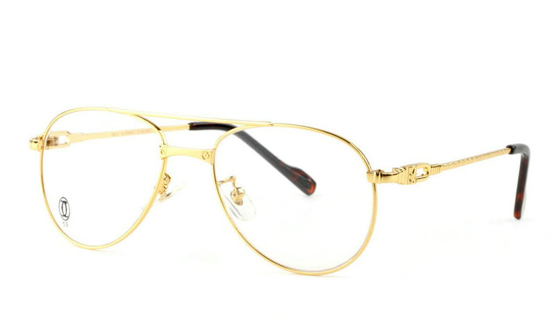 Wholesale Replica Cartier Full Rim Metal Eyeglasses Frame for Sale-025