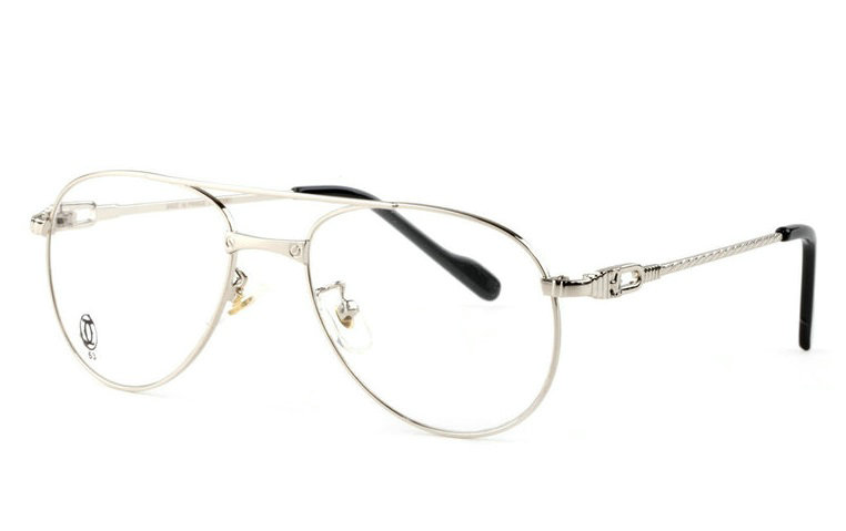 Wholesale Replica Cartier Full Rim Metal Eyeglasses Frame for Sale-026