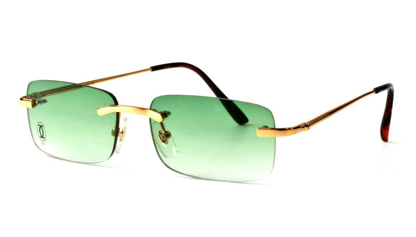 Wholesale Cheap Replica Cartier Rimless Glasses Sunglasses for Sale-005