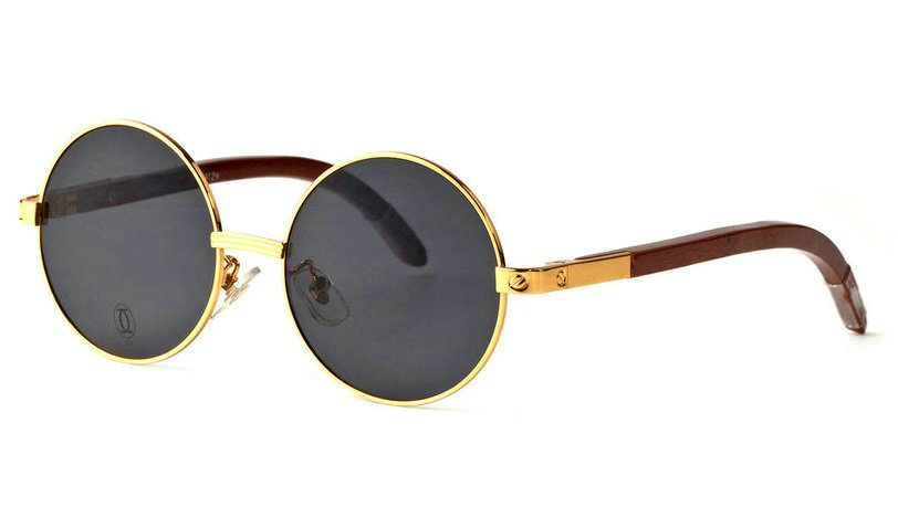 Wholesale Cheap Cartier Santos Dumont Sunglasses Replica for Sale-004
