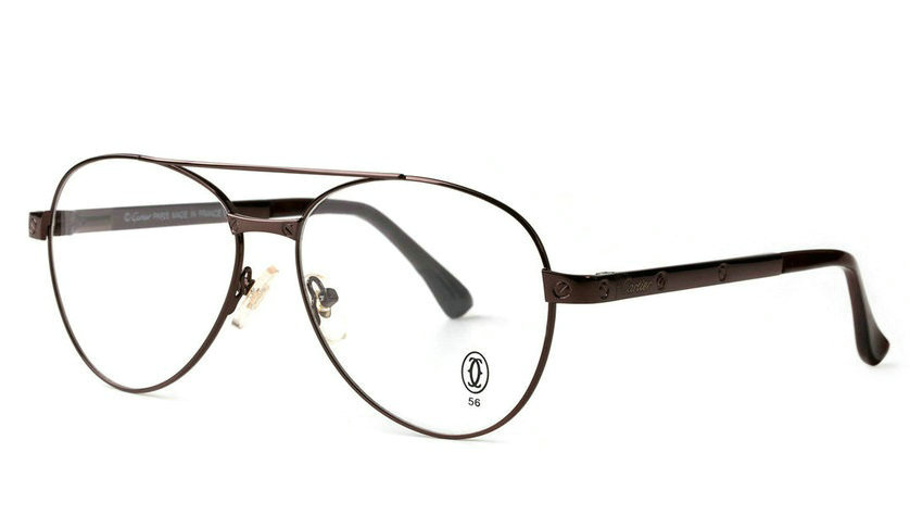 Wholesale Cheap Cartier Santos Eyeglass Frames Replica for Sale-008