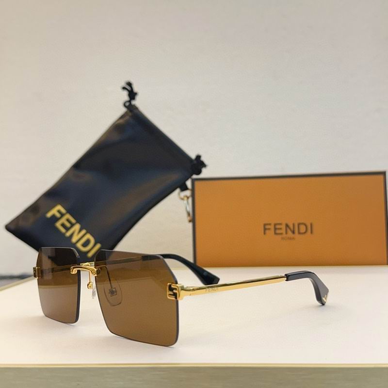 Wholesale Cheap High Quality F.endi Replica AAA Sunglasses for Sale