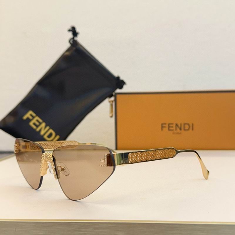 Wholesale Cheap High Quality F.endi Replica AAA Sunglasses for Sale