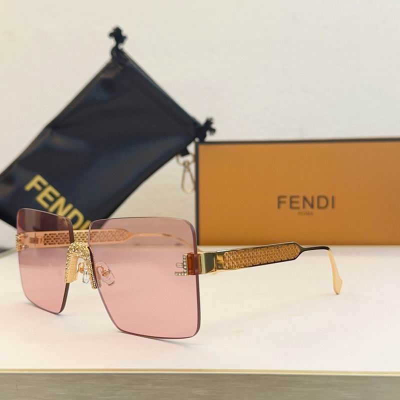 Wholesale Cheap High Quality F.endi Replica AAA Sunglasses for Sale