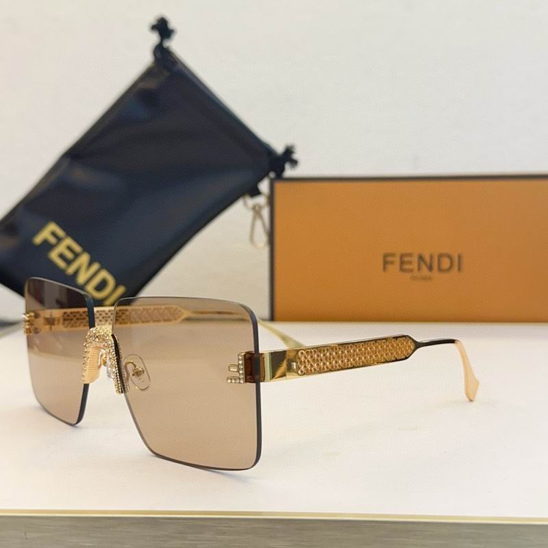 Wholesale Cheap High Quality F.endi Replica AAA Sunglasses for Sale