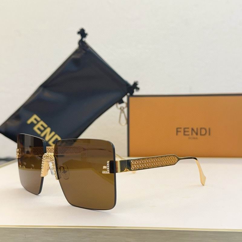 Wholesale Cheap High Quality F.endi Replica AAA Sunglasses for Sale