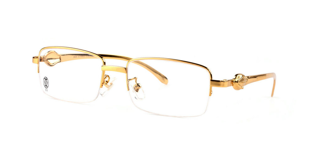 Wholesale Cheap Panthere de Cartier Glasses Frames Replica for Sale-058