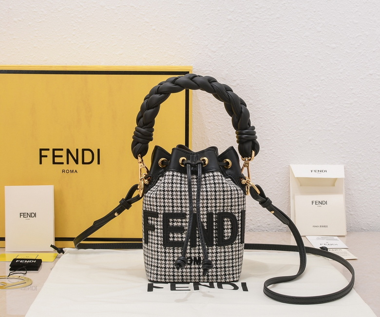 Wholesale Cheap Fendi Mon Tresor Bucket Shoulder Bags for Sale