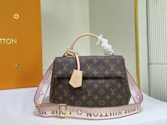 Wholesale Cheap Aaa Louis Vuitton Monogram Canvas Brown Cluny BB Bags for sale