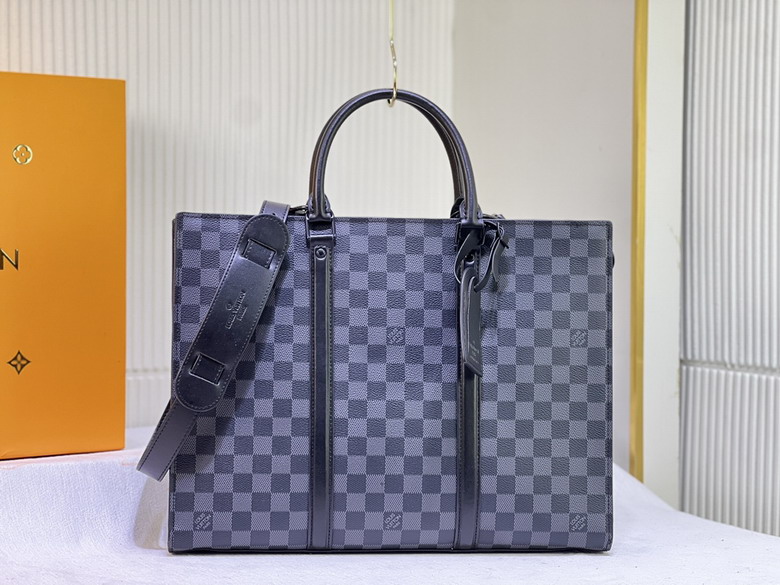 Wholesale Cheap Aaa Louis Vuitton Sac Plat Horizontal Zipper Bags for Sale