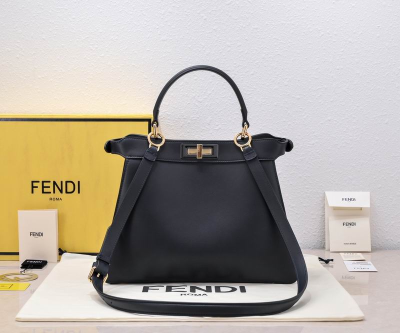 Wholesale Cheap High quality Fendi Replica Peekaboo Tote Shoulder Bags for Sale