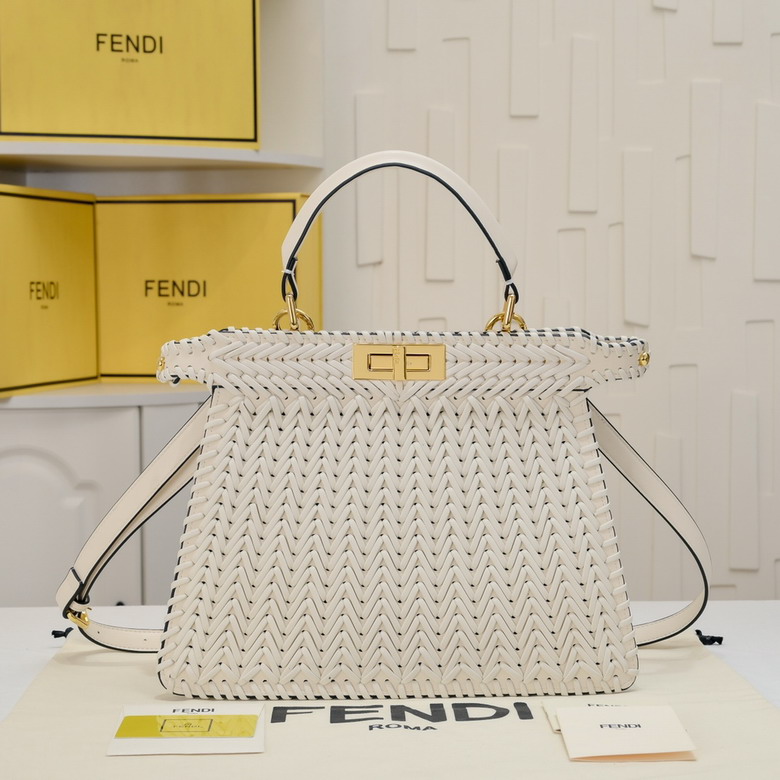 Wholesale Cheap High quality Fendi Replica Peekaboo Tote Shoulder Bags for Sale