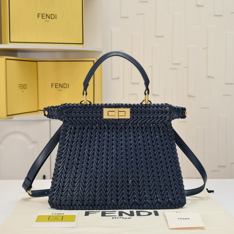 Wholesale Cheap High quality Fendi Replica Peekaboo Tote Shoulder Bags for Sale