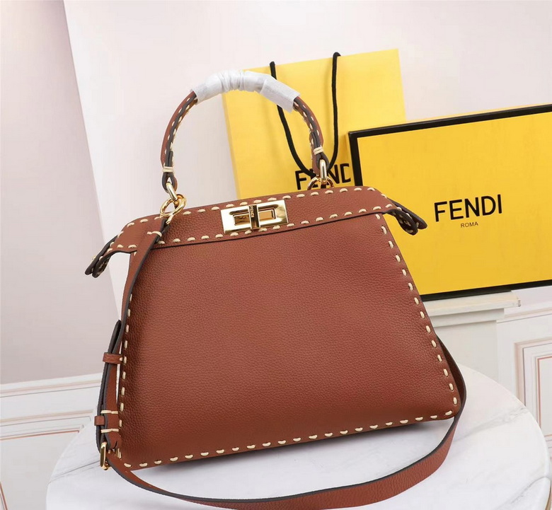 Wholesale Cheap Aaa quality F.endi Peekaboo Tote Shoulder Replica Bags for Sale