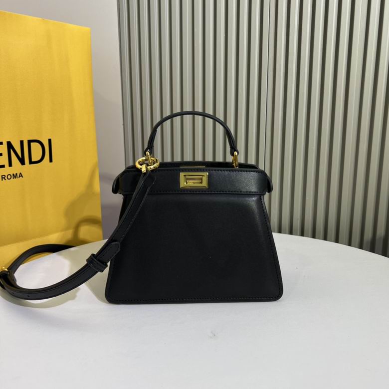 Wholesale Cheap Aaa quality Fendi Replica Peekaboo Leather Tote Shoulder Bags for Sale