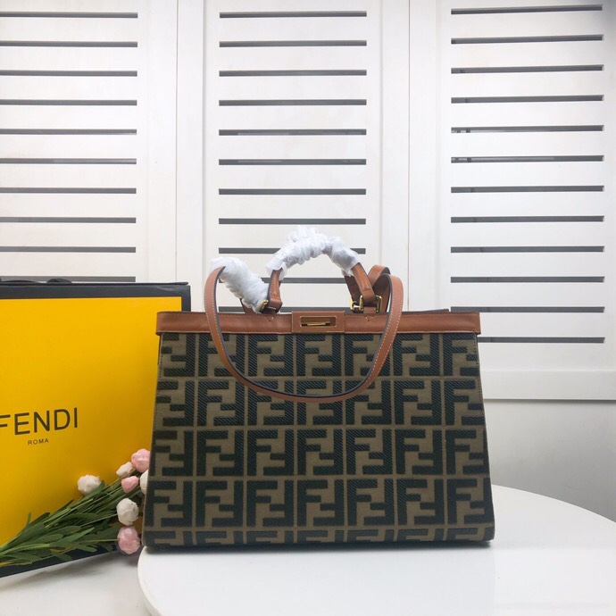 Wholesale Cheap Aaa quality F.endi Sunshine Tote Replica Bags for Sale