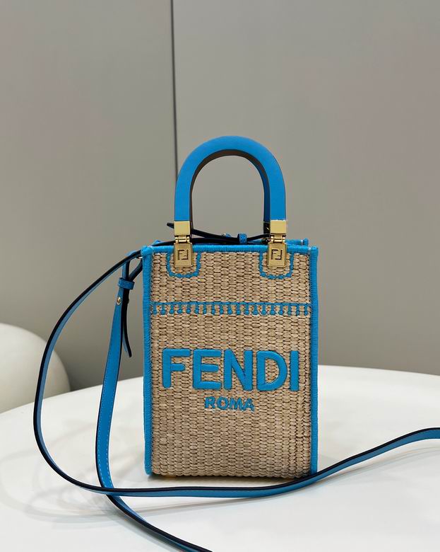 Wholesale Cheap Aaa quality F.endi Mini Sunshine Shopper Tote Replica Bags for Sale