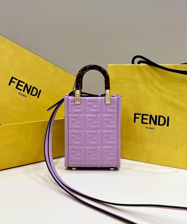 Wholesale Cheap Aaa quality F.endi Mini Sunshine Shopper Tote Replica Bags for Sale