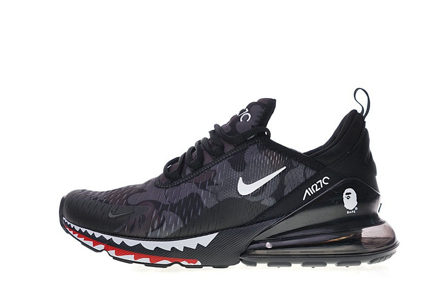 A Bathing APE x Nike Air Max 270 Mens Shoes-071