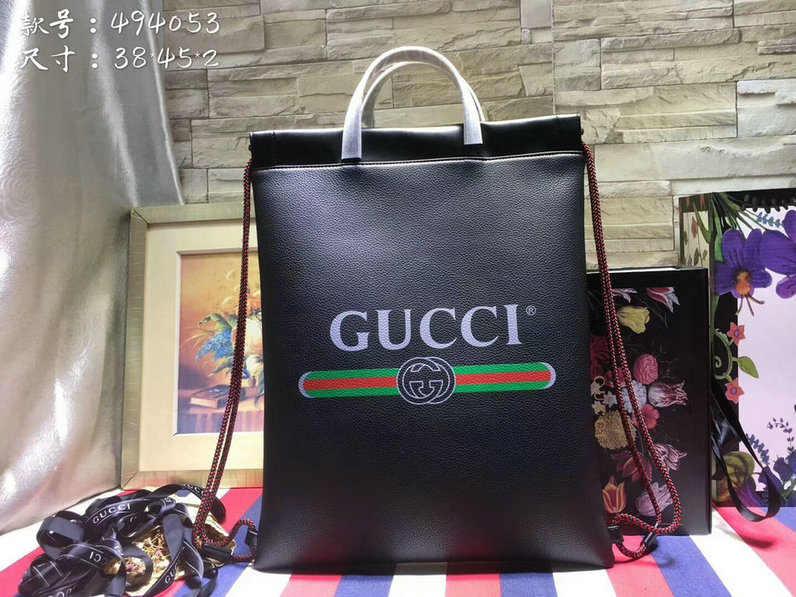 Wholesale AAA Fashion Gucci Drawstring Backpack Replica