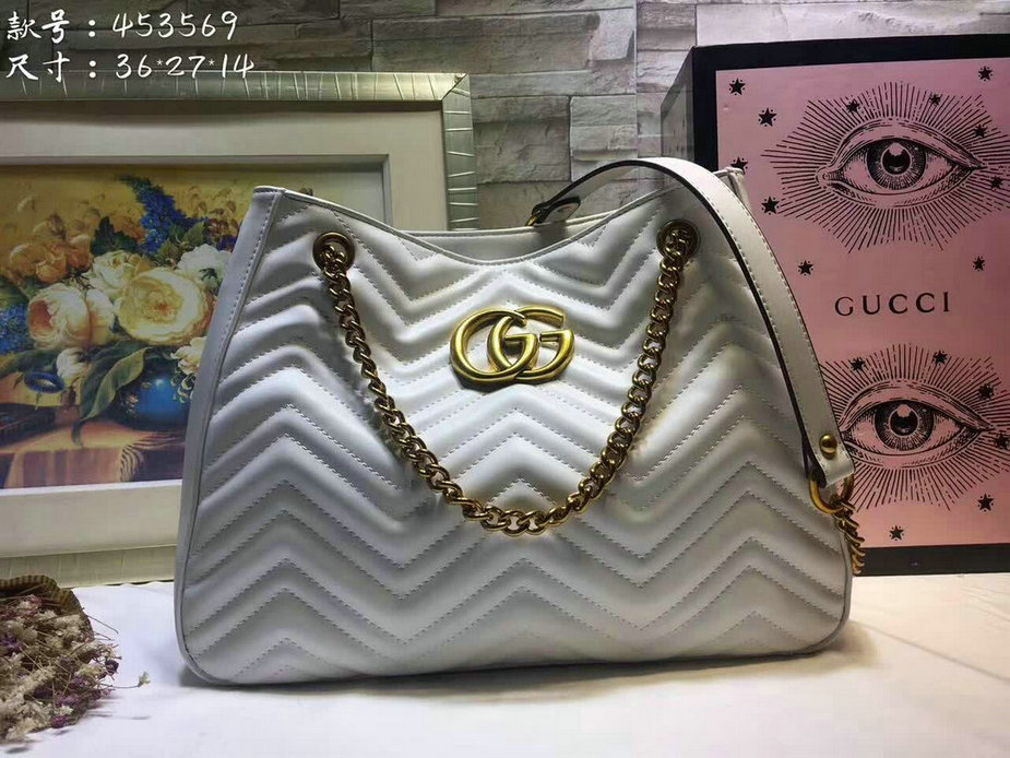 Wholesale AAA Fashion GG Marmont medium matelassé women shoulder bag