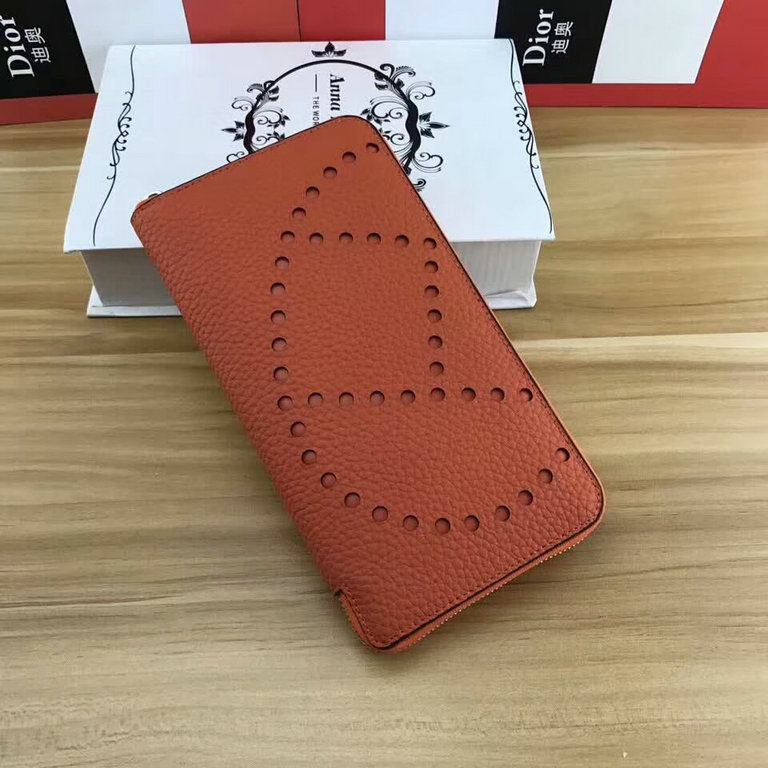 Wholesale Cheap Hermes Leather Wallets Sale