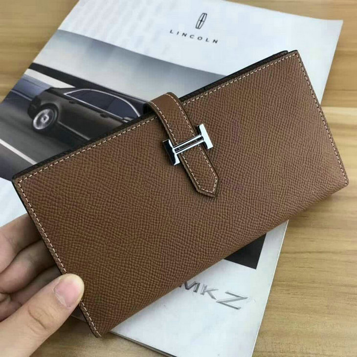 Wholesale AAA Replica Hermes Leather Wallets Sale