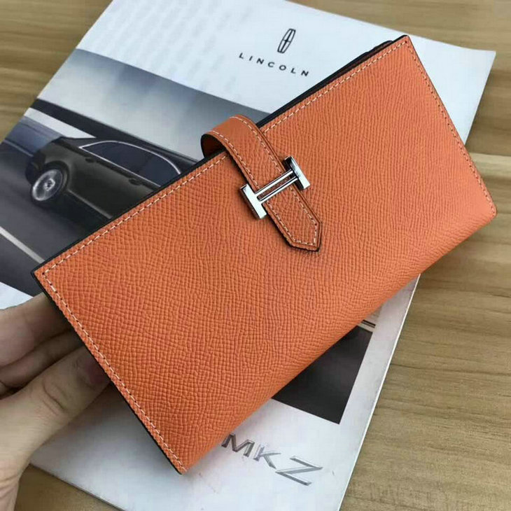 Wholesale AAA Replica Hermes Leather Wallets Sale