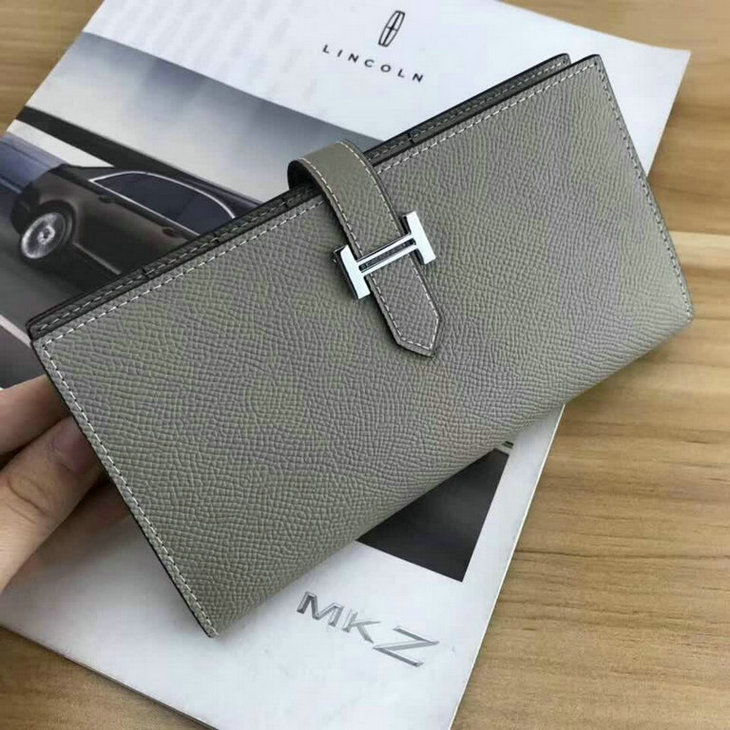 Wholesale AAA Replica Hermes Leather Wallets Sale