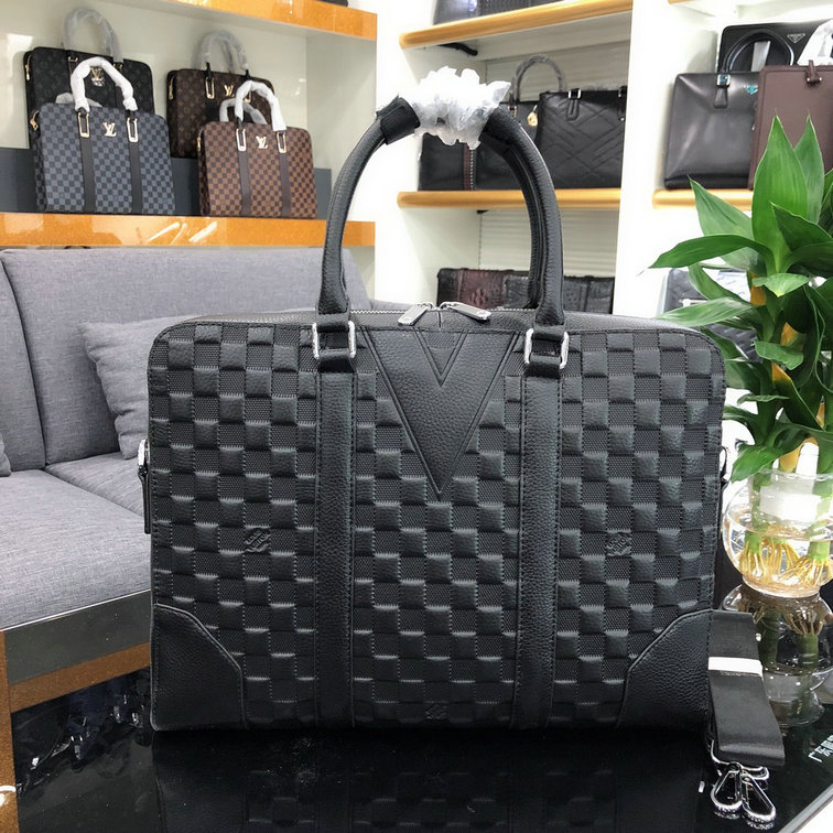 Wholesale Cheap AAA Louis Vuitton Mens Briefcases Replica for Sale