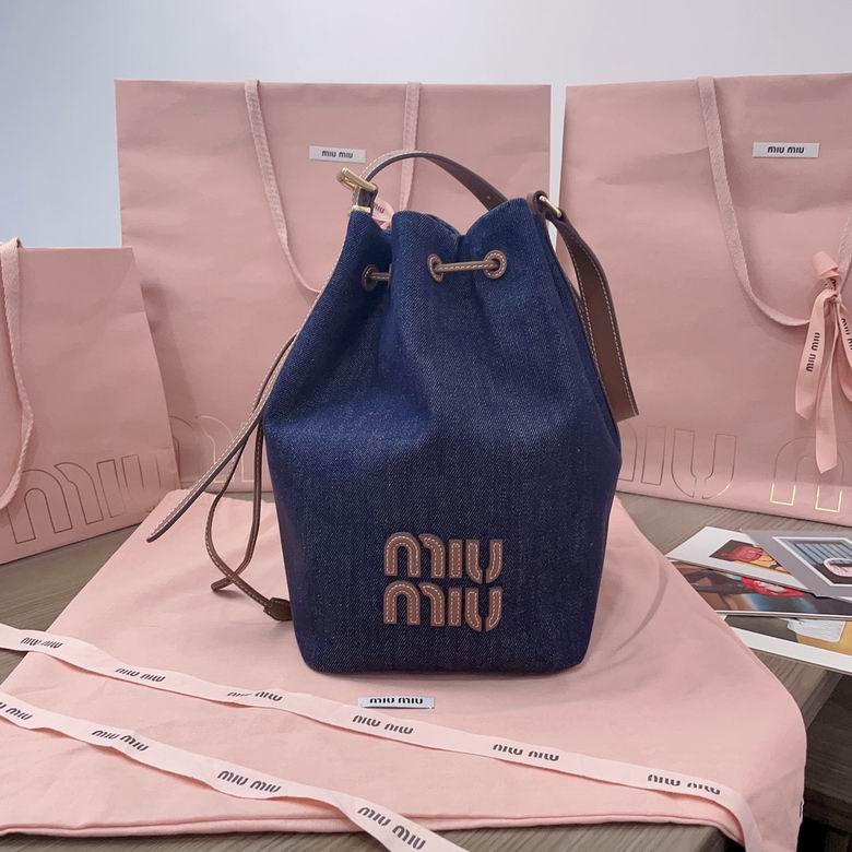 Wholesale Cheap M.iu Miu Designer Bucket Bags for Sale