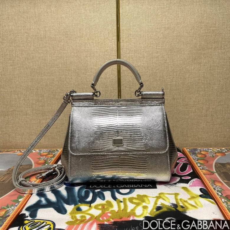 Wholesale Cheap Aaa quality Replica D.olce Gabbana Sicily Leather Tote Shoulder Bags for Sale