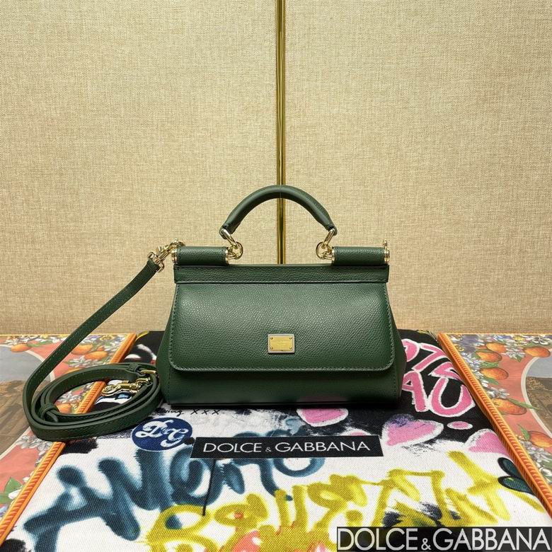 Wholesale Cheap Aaa quality Replica D.olce Gabbana Sicily Leather Tote Shoulder Bags for Sale