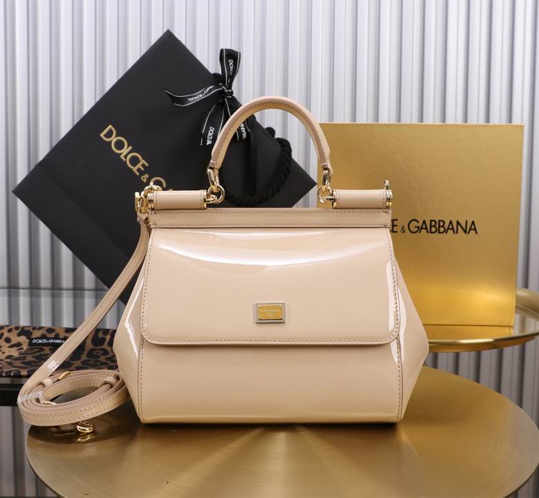 Wholesale Cheap High quality AAA Replica D.olce Gabbana Sicily Leather Tote Shoulder Bags for Sale