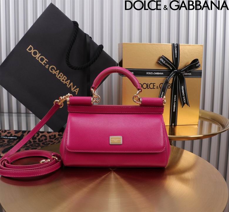 Wholesale Cheap High quality AAA Replica D.olce Gabbana Sicily Leather Tote Shoulder Bags for Sale