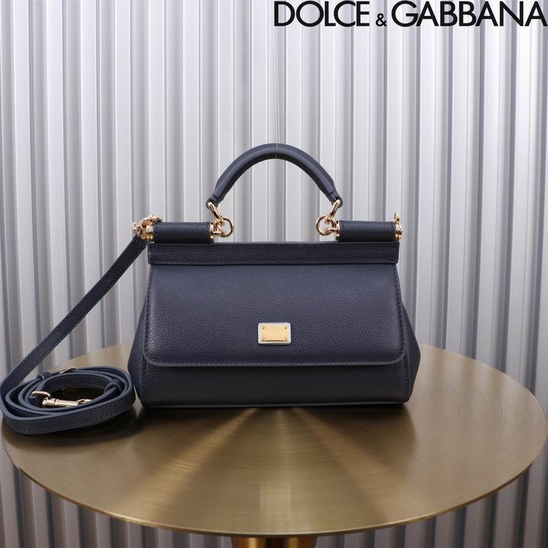 Wholesale Cheap High quality AAA Replica D.olce Gabbana Sicily Leather Tote Shoulder Bags for Sale