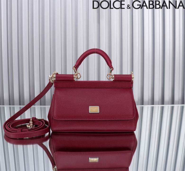 Wholesale Cheap High quality AAA Replica D.olce Gabbana Sicily Leather Tote Shoulder Bags for Sale