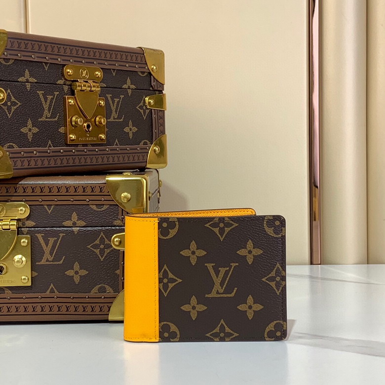 Wholesale High Quality AAA Louis Vuitton Multiple Monogram Canvas M12657 Leather Replica Wallets for Sale
