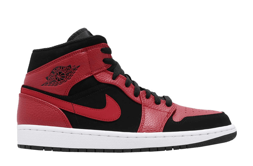 Air Jordan 1 Mid 'Bred' 554724 054