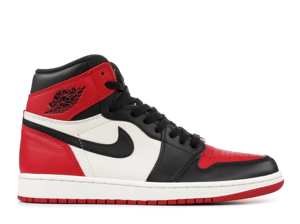 Wholesale Air Jordan 1 Retro High OG Bred Toe-165