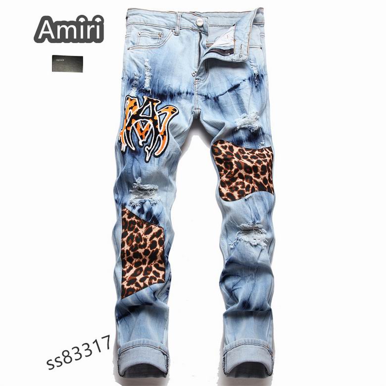 Wholesale Cheap Amiri mens Long Jeans for Sale