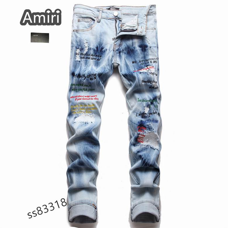 Wholesale Cheap Amiri mens Long Jeans for Sale