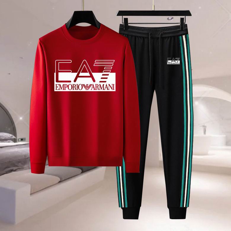 Wholesale Cheap A rmani Long Sleeve Replica Tracksuits for Sale