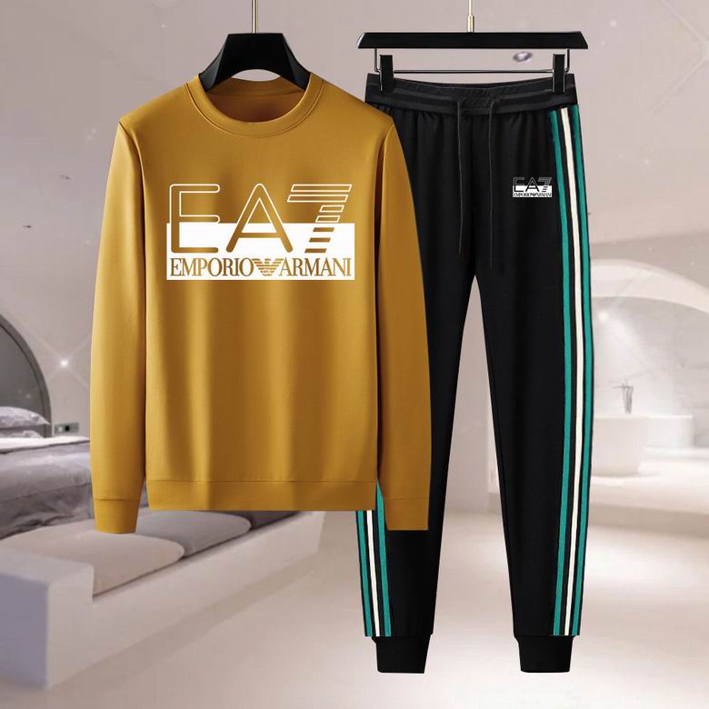 Wholesale Cheap A rmani Long Sleeve Replica Tracksuits for Sale