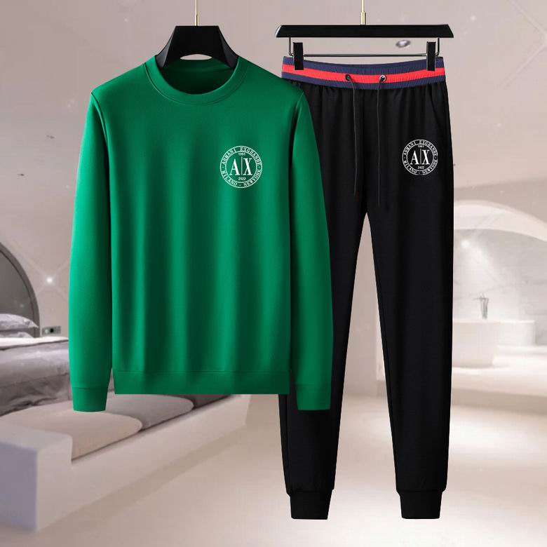 Wholesale Cheap A rmani Long Sleeve Replica Tracksuits for Sale