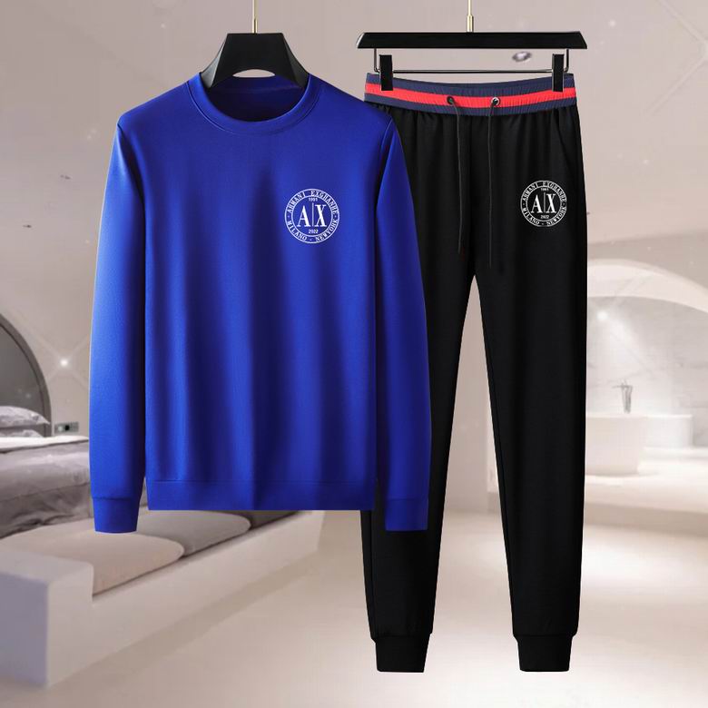 Wholesale Cheap A rmani Long Sleeve Replica Tracksuits for Sale