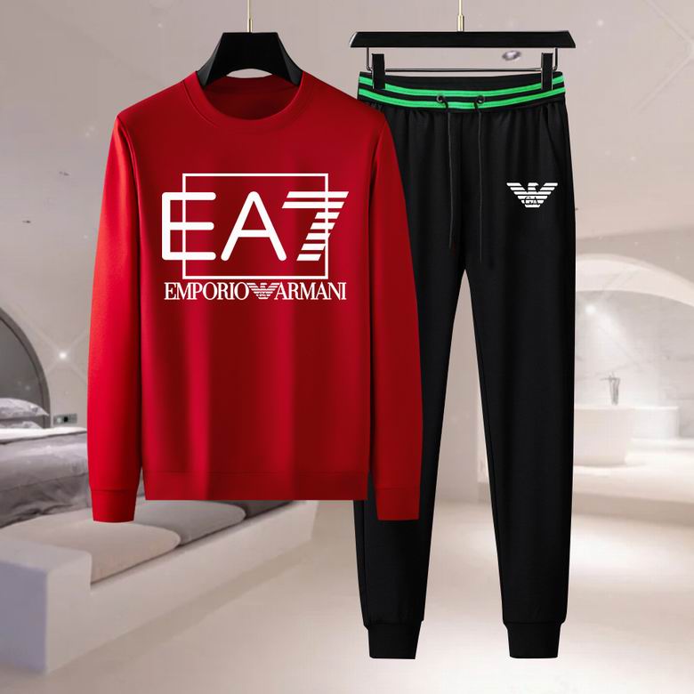 Wholesale Cheap A rmani Long Sleeve Replica Tracksuits for Sale