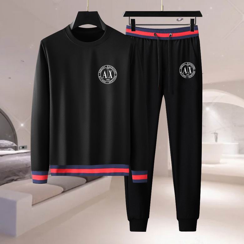 Wholesale Cheap A rmani Long Sleeve Replica Tracksuits for Sale