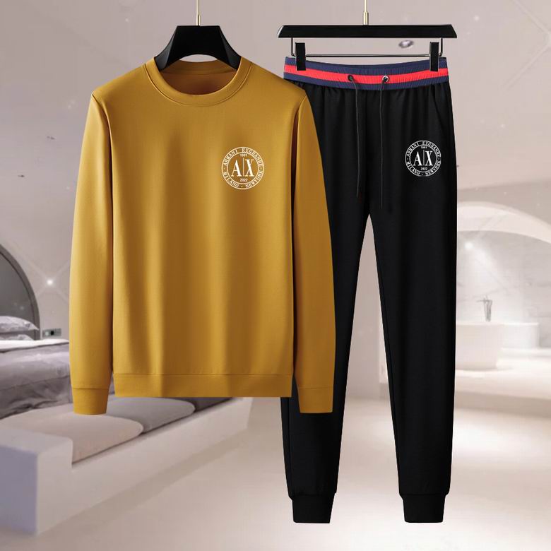 Wholesale Cheap A rmani Long Sleeve Replica Tracksuits for Sale